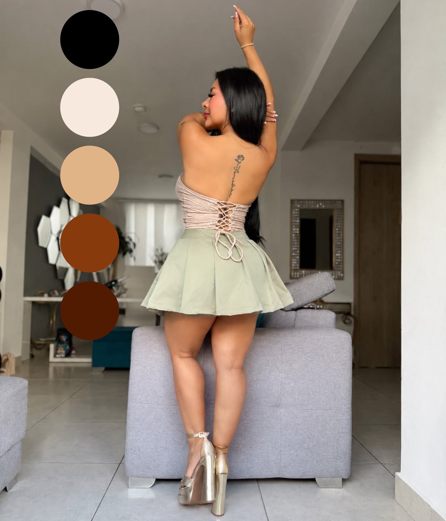 Falda short ref 7674UR
